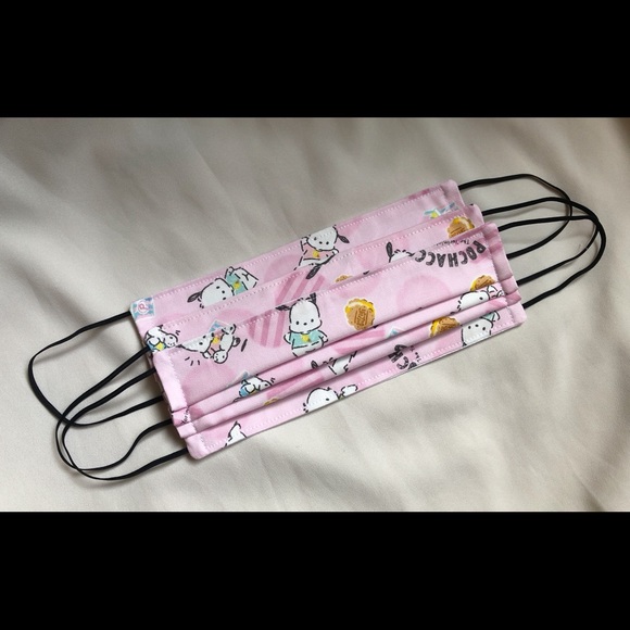 Pink Pup Adult Face Mask - Picture 3 of 5